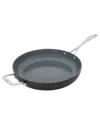 Zwilling J.a. Henckels Release 12in Ceramic Nonstick Fry Pan With Handle In Black