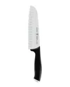 Zwilling J.a. Henckels Silvercap 7in Hollow Edge Santoku Knife