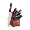 Zwilling J.a. Henckels Hi Solution 12-piece Knife Block Set In Silver