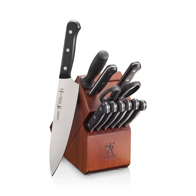 Zwilling J.a. Henckels Hi Solution 12-piece Knife Block Set In Silver