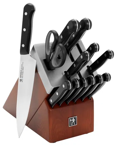 Zwilling J.a. Henckels Solution 14pc Self-sharpening Knife Block Set