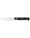 Zwilling J.a. Henckels Solution 4in Paring Knife In Black