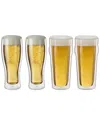 Zwilling J.a. Henckels Sorrento 4pc Beer Glass Set