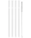 Zwilling J.a. Henckels Sorrento 5pc Straight Glass Straw Set