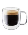 Zwilling J.a. Henckels Sorrento Plus Set Of 2 Doublewall Espresso Glasses