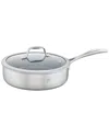 Zwilling J.a. Henckels Spirit 3-ply 3qt Stainless Steel Ceramic Nonstick Sautz Pan