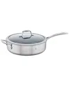Zwilling J.a. Henckels Spirit 3-ply 5qt Stainless Steel Ceramic Nonstick Sautz Pan