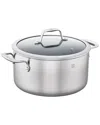 Zwilling J.a. Henckels Spirit 3-ply 6qt Stainless Steel Ceramic Nonstick Dutch Oven