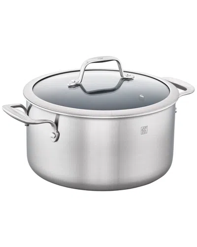 Zwilling J.a. Henckels Spirit 3-ply 6qt Stainless Steel Ceramic Nonstick Dutch Oven In Gray