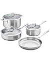 Zwilling J.a. Henckels Spirit 7pc Stainless Steel Cookware Set