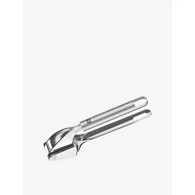 Zwilling J.a. Henckels Stainless Steel Branded Stainless-steel Garlic Press In Silver