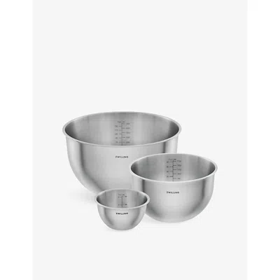 Zwilling J.a. Henckels Stainless Steel Stainless-steel Vacuum Bowl Set Of Six In Silver