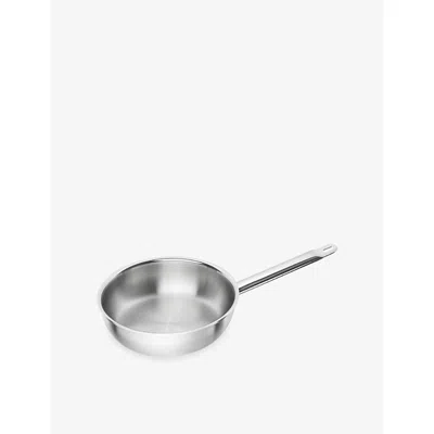 Zwilling J.a. Henckels Stainless Steel Wide-brim Stainless-steel Frying Pan 24cm In Silver