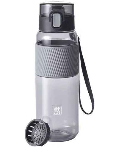 Zwilling J.a. Henckels Tritan Grey 24oz Water Bottle In Gray