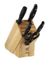 Zwilling J.a. Henckels Twin Signature 6pc Knife Block Set