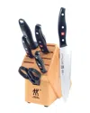 Zwilling J.a. Henckels Twin Signature 7pc Kinfe Block Set
