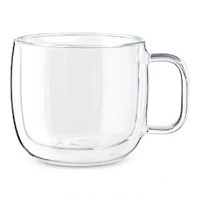 Zwilling J.a. Henckels Zwiling J.a. Henckels Sorrento Plus Cappuccino Glass Mug, Set Of 2 In Transparent