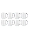 Zwilling J.a. Henckels Zwiling J. A. Henckels Sorrento Plus Coffee Glass Mug, Set Of 8 In Clear