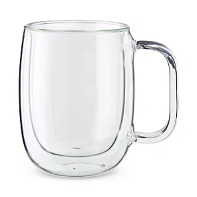 Zwilling J.a. Henckels Zwiling J.a. Henckels Sorrento Plus Coffee Glass Mug, Set Of 2 In Clear