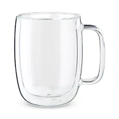 Zwilling J.a. Henckels Zwiling J.a. Henckels Sorrento Plus Latte Glass Mug, Set Of 2 In White
