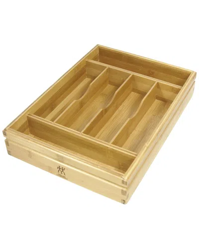 Zwilling J.a. Henckels Zwilling Bamboo Flatware Storage Tray In Brown