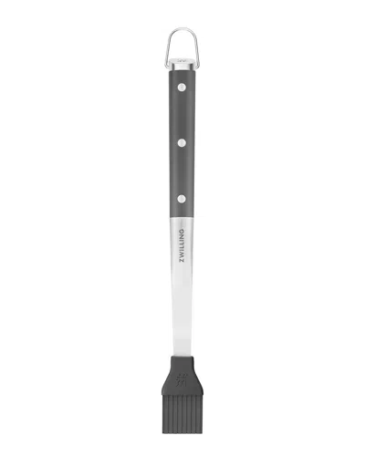 Zwilling J.a. Henckels Zwilling Bbq+ 17in Triple-rivet Stainless Steel Grill Spatula With Serrated Edge In Black