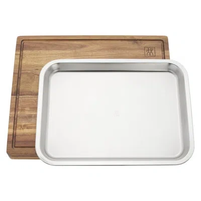 Zwilling J.a. Henckels Zwilling Bbq+ Cutting Board With Tray - Acadia In Multi
