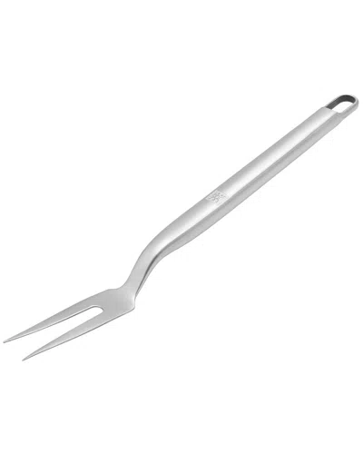 Zwilling J.a. Henckels Zwilling Bbq+ Stainless Steel Grill Meat Fork In Metallic