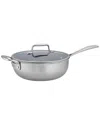 Zwilling J.a. Henckels Zwilling Clad Cfx 4.5qt Stainless Steel Ceramic Nonstick Perfect Pan