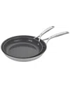 Zwilling J.a. Henckels Zwilling Energy Plus 2pc Stainless Steel Ceramic Nonstick 10in & 12in Fry Pan Set