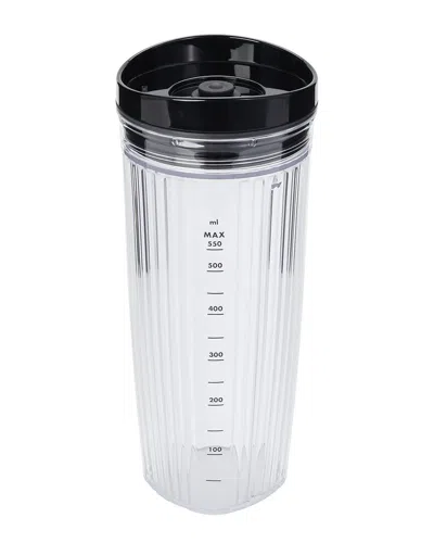 Zwilling J.a. Henckels Zwilling Enfinigy Personal Blender Jar With Drinking Lid & Vacuum Lid In Transparent