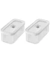 Zwilling J.a. Henckels Zwilling Fresh & Save 2pc 0.74qt Cube Box Set
