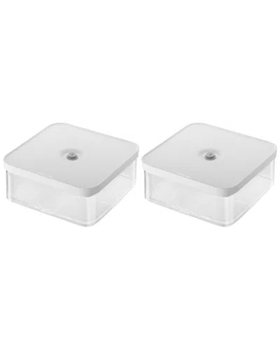 Zwilling J.a. Henckels Zwilling Fresh & Save 2pc 1.7qt Cube Box Set In Neutral