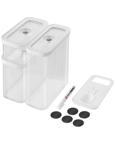 Zwilling J.a. Henckels Zwilling Fresh & Save 5pc Cube Box Set In Transparent