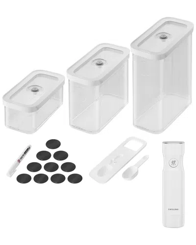 Zwilling J.a. Henckels Zwilling Fresh & Save 5pc Cube Box Starter Set In Transparent