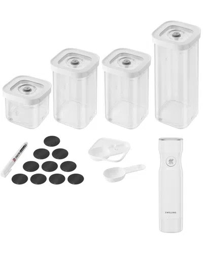 Zwilling J.a. Henckels Zwilling Fresh & Save 6pc Cube Box Starter Set In White