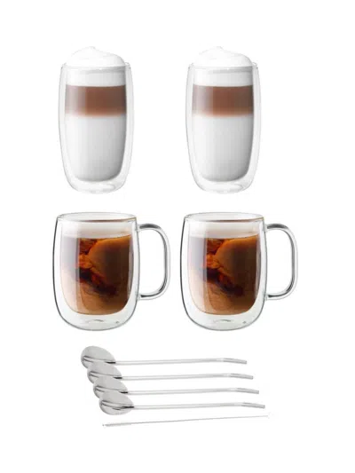 Zwilling J.a. Henckels Zwilling J. A. Henckels 9-piece Glass, Mug & Stirrer Set In Black