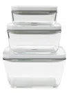 Zwilling J.a. Henckels Zwilling J. A. Henckels Fresh & Save 3-piece Glass Vacuum Box Set In Neutral