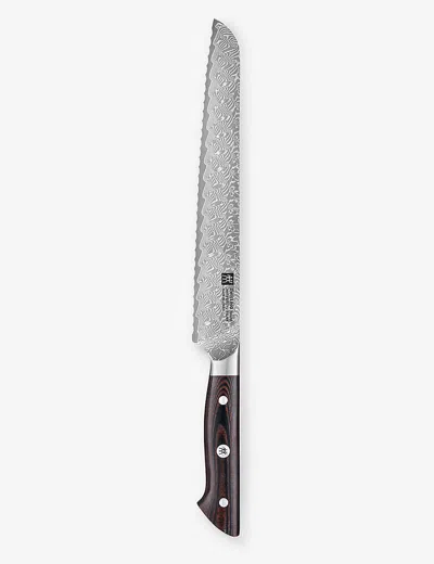 Zwilling J.a. Henckels Zwilling J.a Henckels Black Damascus Steel Tanrei Steel Bread Knife 23cm