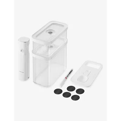 Zwilling J.a. Henckels Zwilling J.a Henckels White/clear Fresh & Save Vacuum Cube Set Of Five