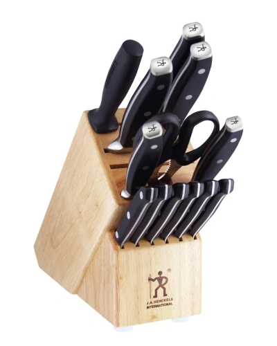 Zwilling J.a. Henckels 14pc Forged Premio Knife Block Set In Neutral