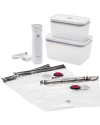 Zwilling J.a. Henckels Fresh & Save 7pc Vacuum Sealer Machine Starter Set