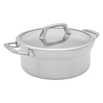 Zwilling J.a. Henckels Zwilling Motion Stainless Steel 5-qt Stainless Steel  Dutch Oven With Lid