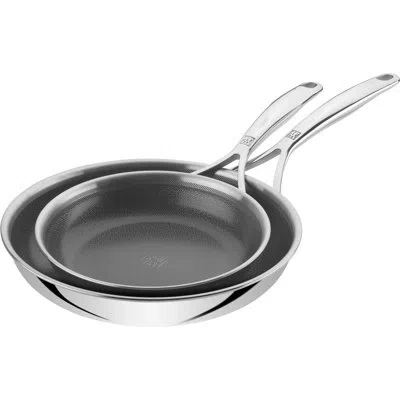 Zwilling J.a. Henckels Zwilling Peak 2-pc Stainless Steel Dual Performance Fry Pan Set - Ceramic