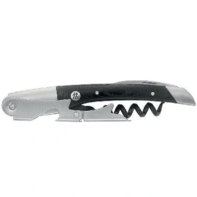 Zwilling J.a. Henckels Zwilling Sommelier Classic Waiter's Corkscrew With Micarta Handle In Silver