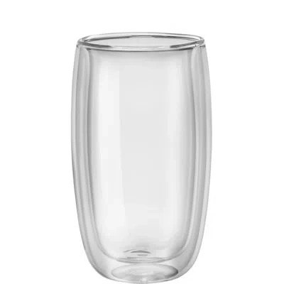 Zwilling J.a. Henckels Zwilling Sorrento Double-wall Glass Latte Cup In Transparent