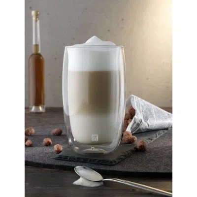 Zwilling J.a. Henckels Zwilling Sorrento Double-wall Glass Latte Cup In Transparent