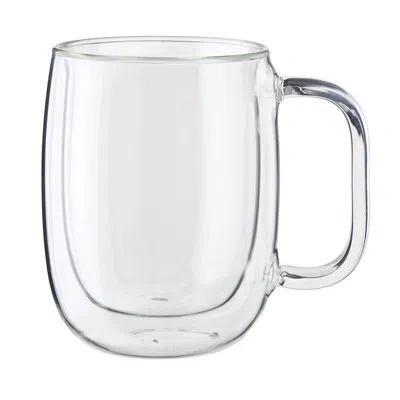 Zwilling J.a. Henckels Zwilling Sorrento Plus Double-wall Glass Coffee Mug, Clear