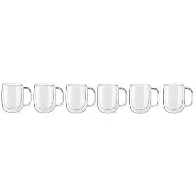 Zwilling J.a. Henckels Zwilling Sorrento Plus Double-wall Glass Coffee Mug In Clear