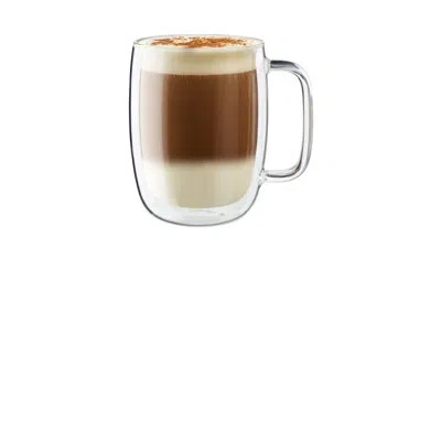 Zwilling J.a. Henckels Zwilling Sorrento Plus Double-wall Glass Latte Mug In Clear
